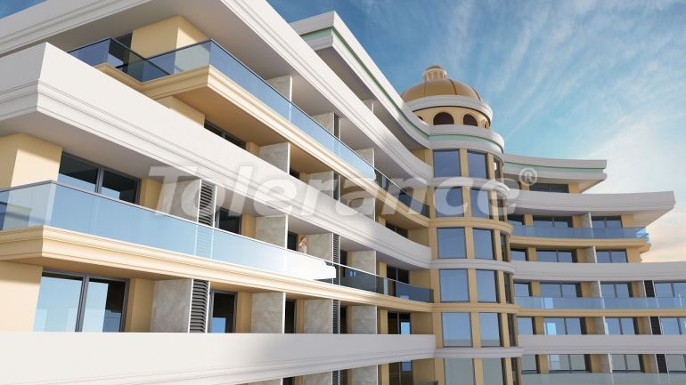 Квартира в Фамагуста, Северный Кипр вид на море с бассейном в рассрочку - 74852 Квартира в Фамагуста, Северный Кипр вид на море с бассейном в рассрочку: купить недвижимость в Турции - 74852