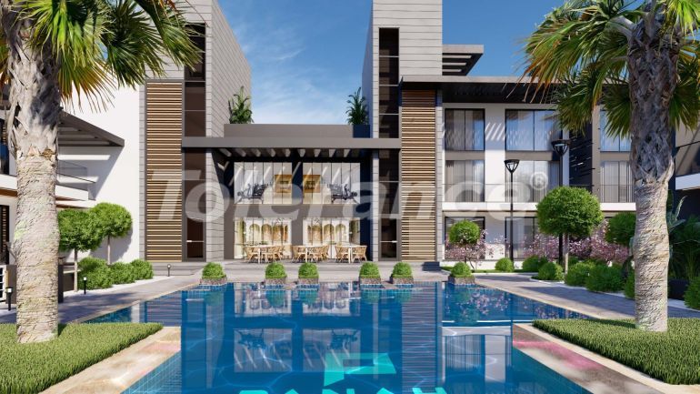 Квартира от застройщика в Фамагуста, Северный Кипр с бассейном в рассрочку: купить недвижимость в Турции - 74998