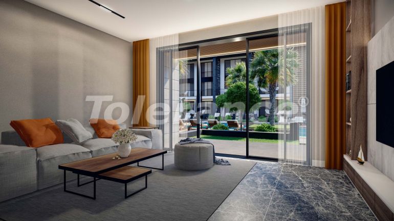 Квартира от застройщика в Фамагуста, Северный Кипр с бассейном в рассрочку: купить недвижимость в Турции - 75002