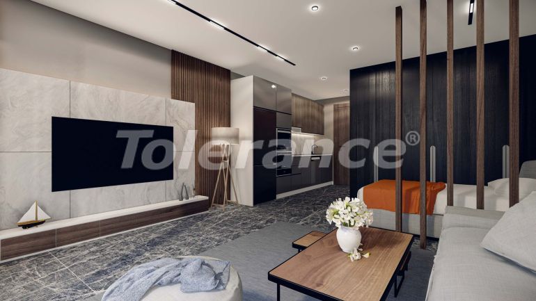 Квартира от застройщика в Фамагуста, Северный Кипр с бассейном в рассрочку: купить недвижимость в Турции - 75005