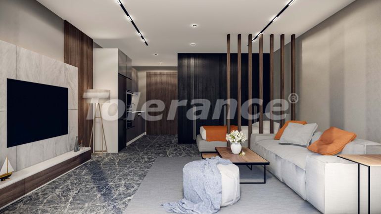 Квартира от застройщика в Фамагуста, Северный Кипр с бассейном в рассрочку: купить недвижимость в Турции - 75006