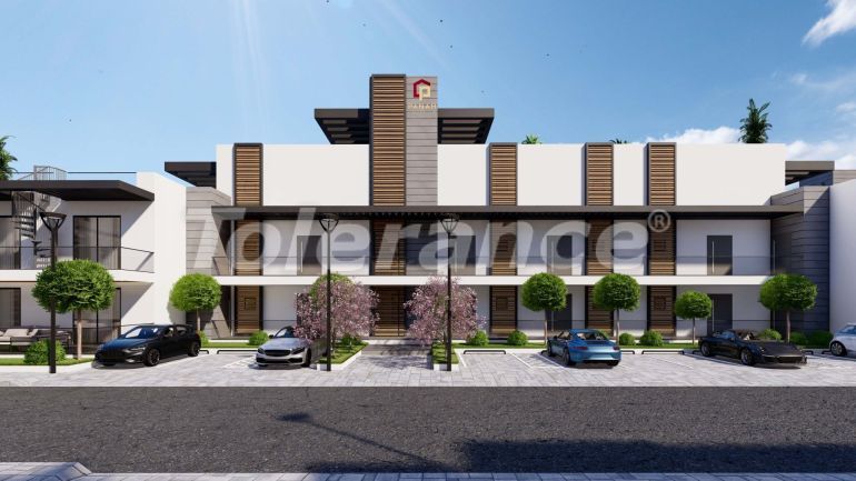 Квартира от застройщика в Фамагуста, Северный Кипр с бассейном в рассрочку: купить недвижимость в Турции - 75011