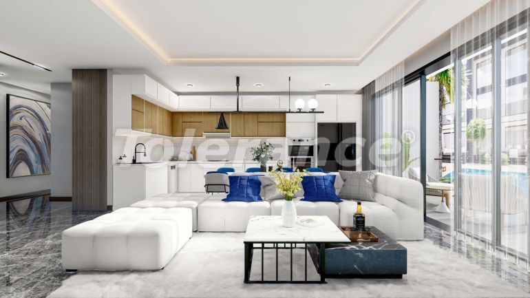 Квартира от застройщика в Фамагуста, Северный Кипр с бассейном в рассрочку: купить недвижимость в Турции - 75016