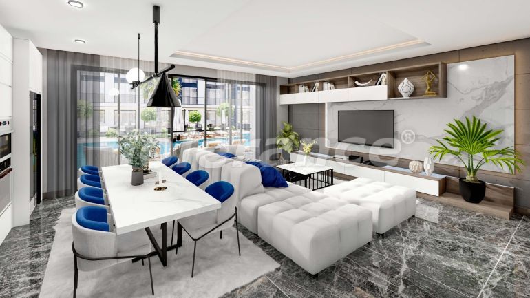 Квартира от застройщика в Фамагуста, Северный Кипр с бассейном в рассрочку: купить недвижимость в Турции - 75020