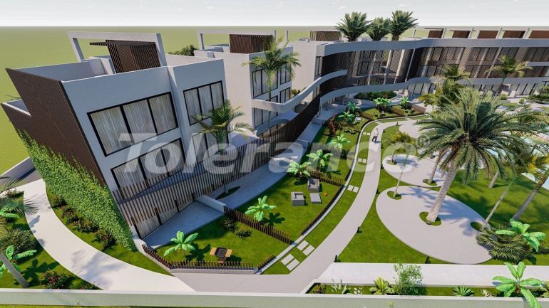 Квартира от застройщика в Фамагуста, Северный Кипр с бассейном в рассрочку: купить недвижимость в Турции - 75139