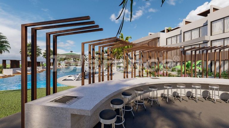 Квартира от застройщика в Фамагуста, Северный Кипр с бассейном в рассрочку: купить недвижимость в Турции - 75167