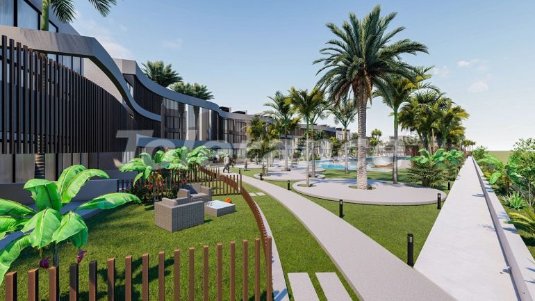 Квартира от застройщика в Фамагуста, Северный Кипр с бассейном в рассрочку: купить недвижимость в Турции - 75183