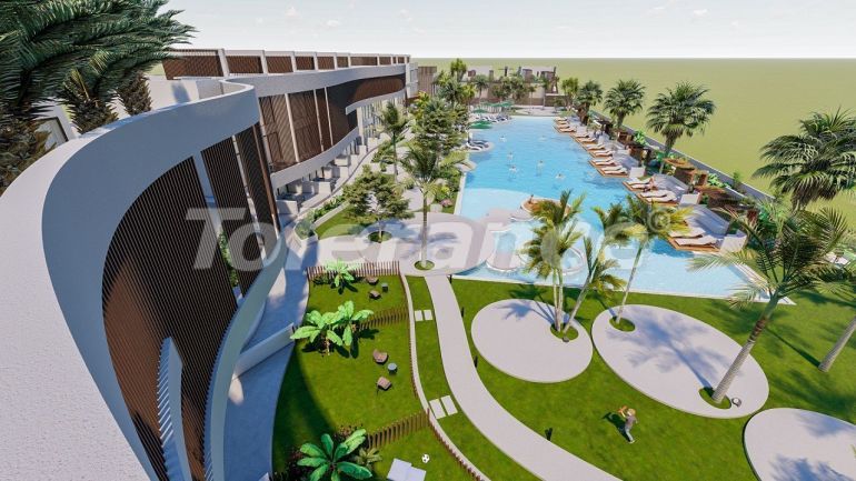 Квартира от застройщика в Фамагуста, Северный Кипр с бассейном в рассрочку: купить недвижимость в Турции - 75189