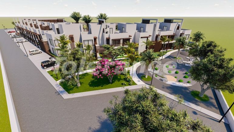 Квартира от застройщика в Фамагуста, Северный Кипр с бассейном в рассрочку: купить недвижимость в Турции - 75206