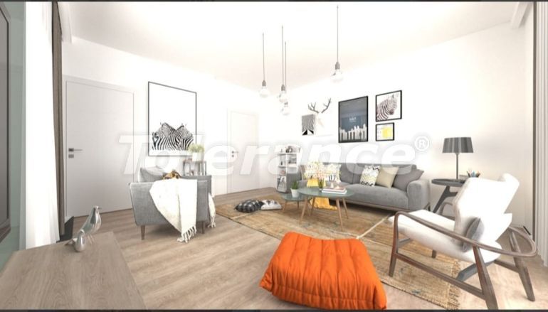 Квартира от застройщика в Фамагуста, Северный Кипр вид на море с бассейном: купить недвижимость в Турции - 75355