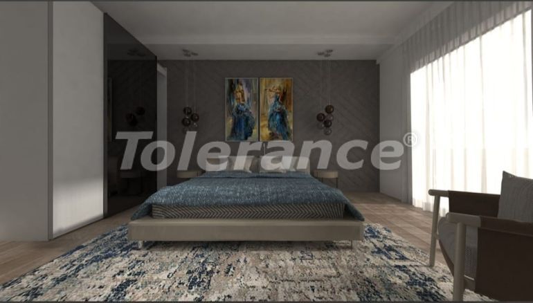 Квартира от застройщика в Фамагуста, Северный Кипр вид на море с бассейном: купить недвижимость в Турции - 75367