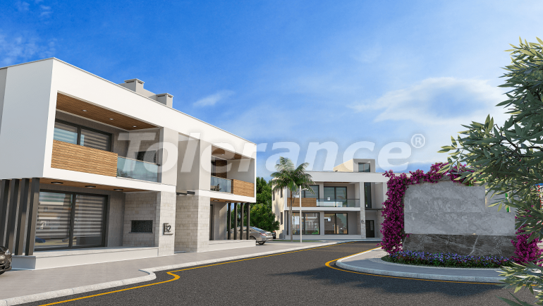 Квартира от застройщика в Фамагуста, Северный Кипр вид на море с бассейном в рассрочку: купить недвижимость в Турции - 75700