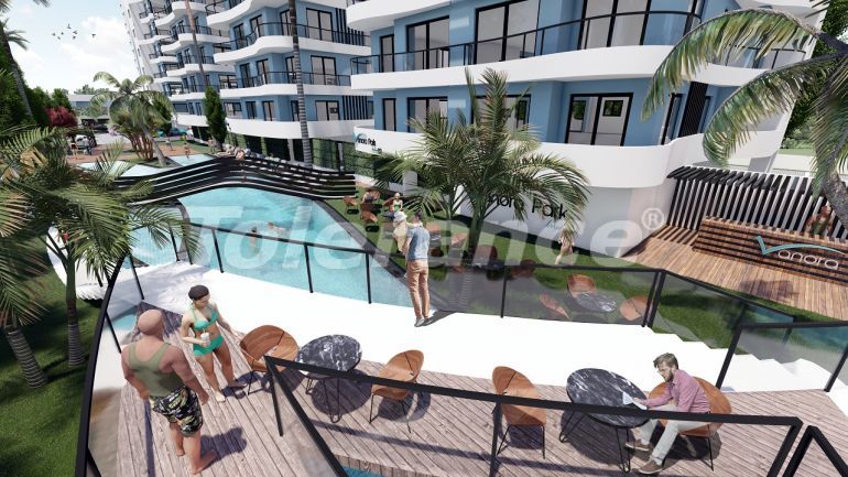 Квартира от застройщика в Фамагуста, Северный Кипр с бассейном в рассрочку: купить недвижимость в Турции - 76316