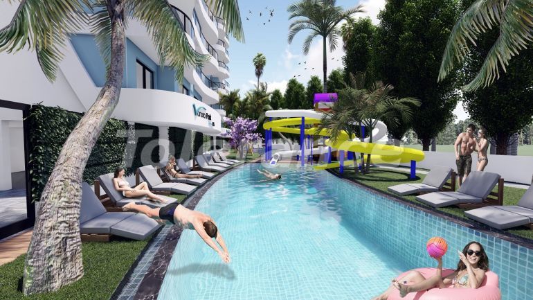 Квартира от застройщика в Фамагуста, Северный Кипр с бассейном в рассрочку: купить недвижимость в Турции - 76319