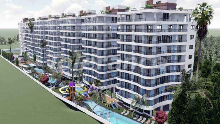 Квартира от застройщика в Фамагуста, Северный Кипр с бассейном в рассрочку: купить недвижимость в Турции - 76324