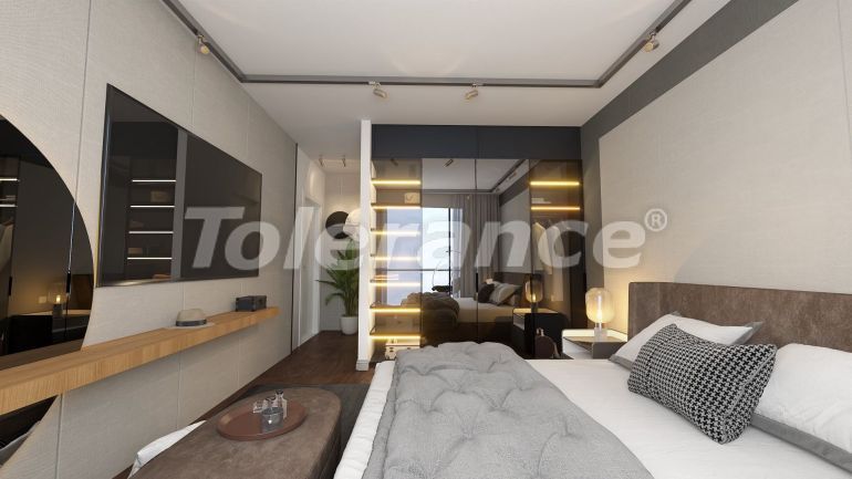 Квартира в Фамагуста, Северный Кипр вид на море с бассейном: купить недвижимость в Турции - 76814