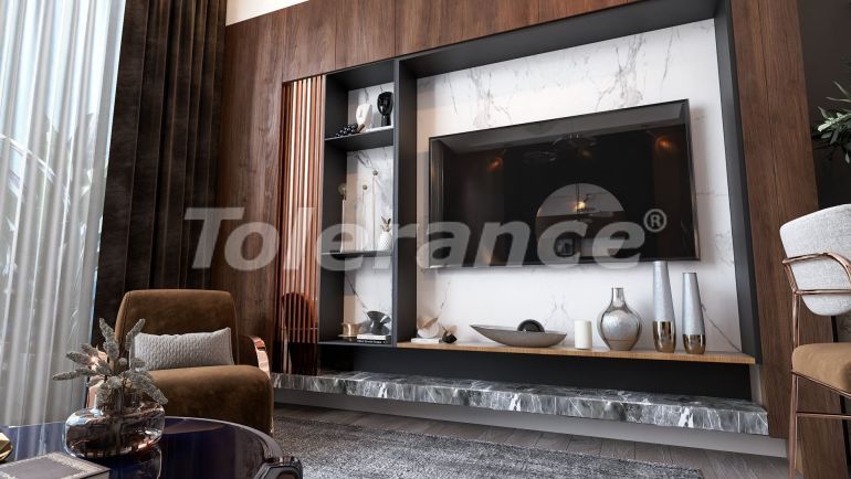 Квартира в Фамагуста, Северный Кипр вид на море с бассейном: купить недвижимость в Турции - 76822