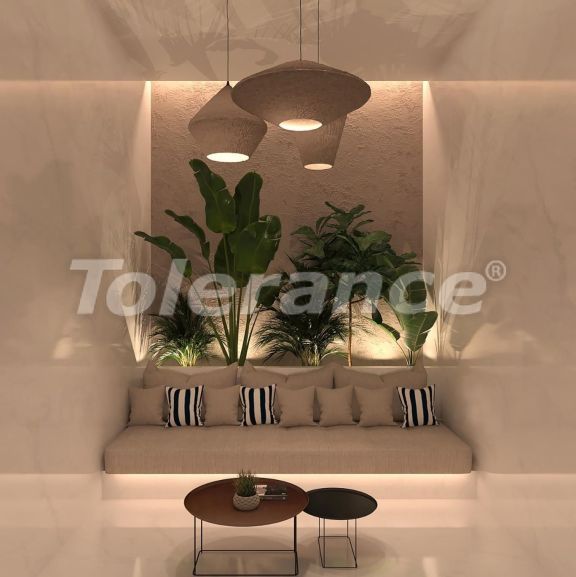 Квартира в Фамагуста, Северный Кипр вид на море с бассейном: купить недвижимость в Турции - 76831