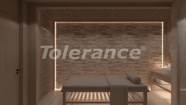 Квартира в Фамагуста, Северный Кипр вид на море с бассейном: купить недвижимость в Турции - 76832