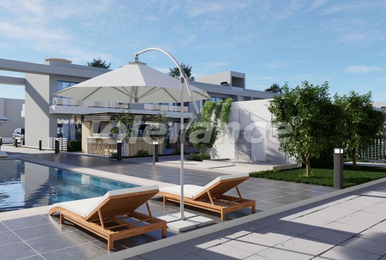 Квартира в Фамагуста, Северный Кипр с бассейном в рассрочку: купить недвижимость в Турции - 76895