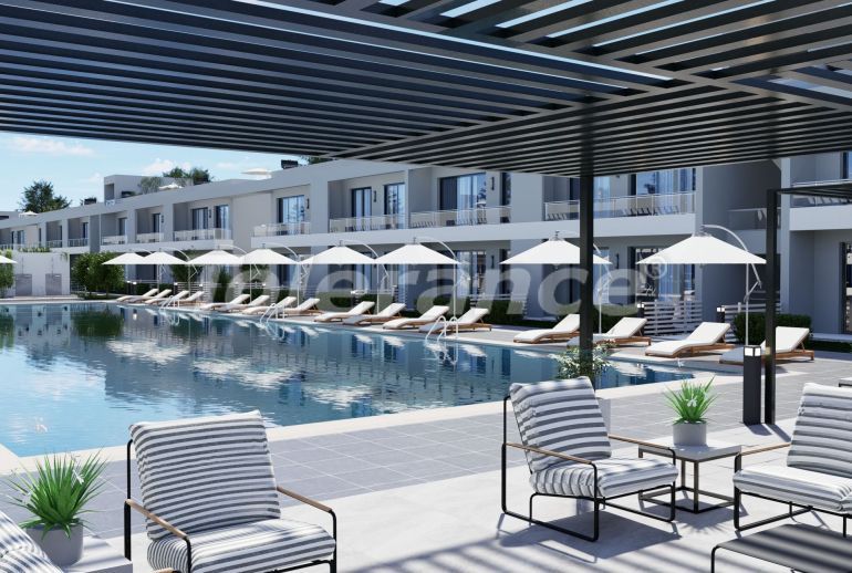 Квартира в Фамагуста, Северный Кипр с бассейном в рассрочку: купить недвижимость в Турции - 76903