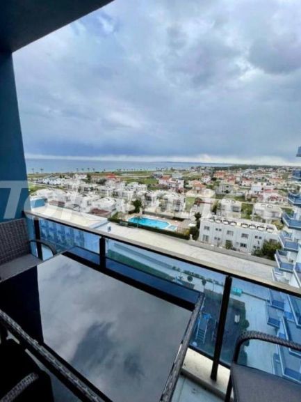 Квартира в Фамагуста, Северный Кипр вид на море с бассейном: купить недвижимость в Турции - 77096