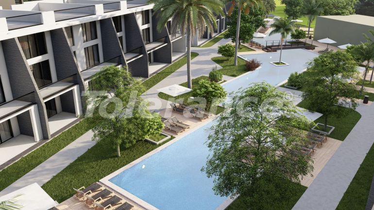 Квартира от застройщика в Фамагуста, Северный Кипр с бассейном в рассрочку - 77219 Квартира от застройщика в Фамагуста, Северный Кипр с бассейном в рассрочку: купить недвижимость в Турции - 77219