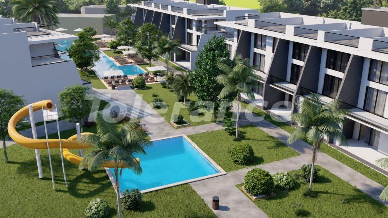 Квартира от застройщика в Фамагуста, Северный Кипр с бассейном в рассрочку: купить недвижимость в Турции - 77229