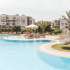 Квартира в Фамагуста, Северный Кипр вид на море с бассейном: купить недвижимость в Турции - 77446