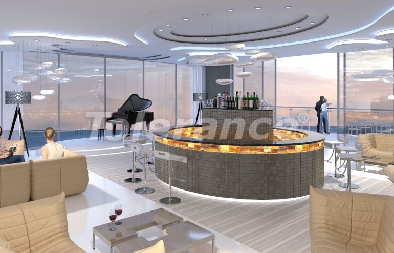 Квартира от застройщика в Фамагуста, Северный Кипр вид на море с бассейном в рассрочку: купить недвижимость в Турции - 79068