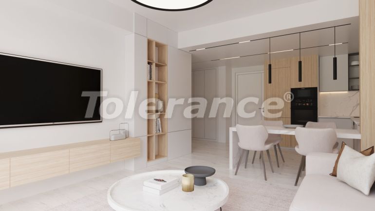 Квартира от застройщика в Фамагуста, Северный Кипр вид на море с бассейном в рассрочку: купить недвижимость в Турции - 80859