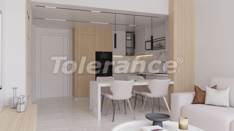 Квартира от застройщика в Фамагуста, Северный Кипр вид на море с бассейном в рассрочку: купить недвижимость в Турции - 80860