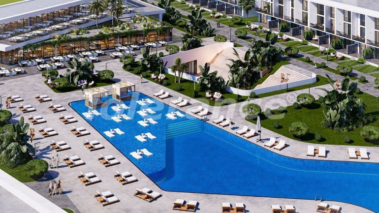 Квартира в Фамагуста, Северный Кипр с бассейном: купить недвижимость в Турции - 80892