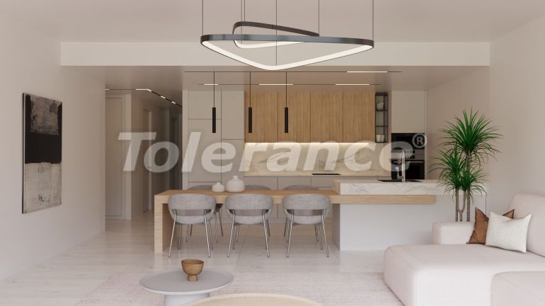 Квартира от застройщика в Фамагуста, Северный Кипр вид на море с бассейном в рассрочку: купить недвижимость в Турции - 80931