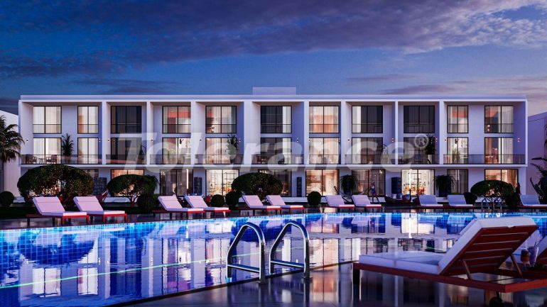 Квартира в Фамагуста, Северный Кипр с бассейном: купить недвижимость в Турции - 80963