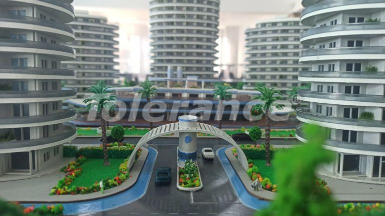 Квартира от застройщика в Фамагуста, Северный Кипр вид на море с бассейном в рассрочку: купить недвижимость в Турции - 81067