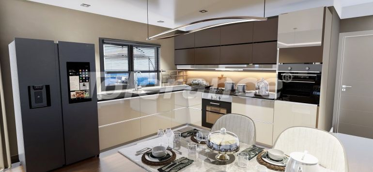 Квартира от застройщика в Фамагуста, Северный Кипр вид на море с бассейном в рассрочку: купить недвижимость в Турции - 81092