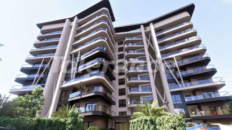 Квартира от застройщика в Фамагуста, Северный Кипр вид на море с бассейном в рассрочку: купить недвижимость в Турции - 81484