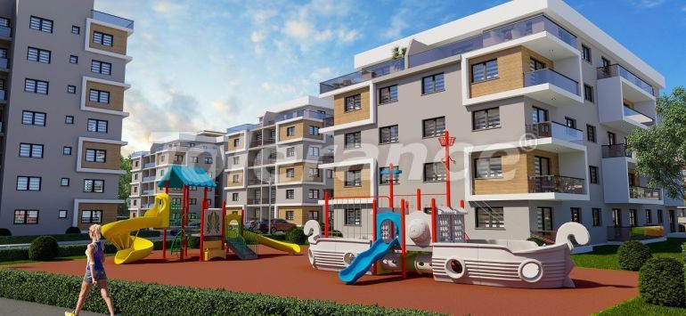 Квартира от застройщика в Фамагуста, Северный Кипр с бассейном в рассрочку: купить недвижимость в Турции - 81855