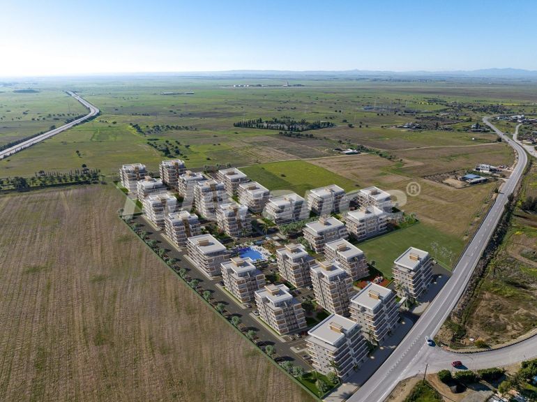 Квартира от застройщика в Фамагуста, Северный Кипр с бассейном в рассрочку: купить недвижимость в Турции - 81869