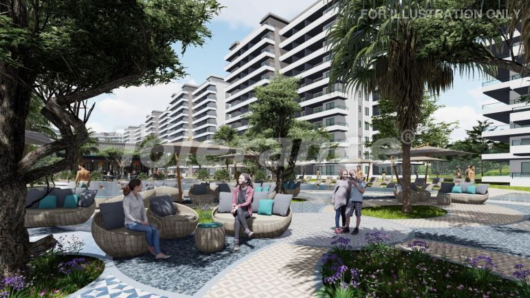 Квартира от застройщика в Фамагуста, Северный Кипр с бассейном в рассрочку: купить недвижимость в Турции - 83731