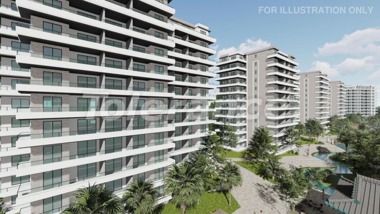 Квартира от застройщика в Фамагуста, Северный Кипр с бассейном в рассрочку: купить недвижимость в Турции - 83737