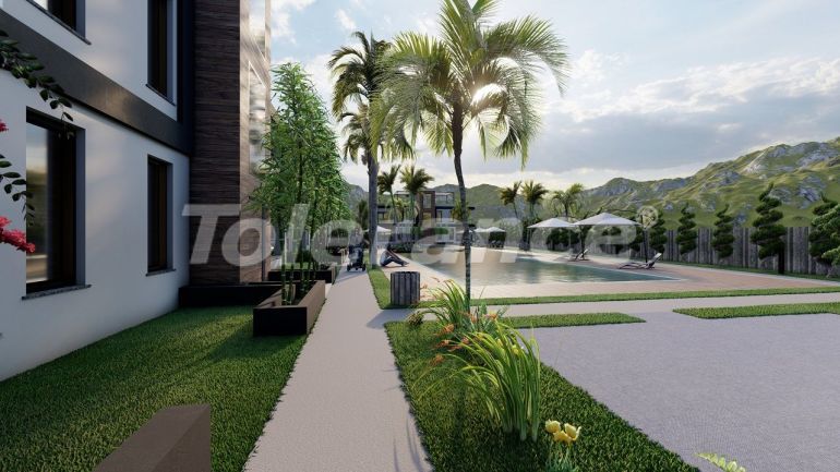 Квартира от застройщика в Фамагуста, Северный Кипр с бассейном в рассрочку: купить недвижимость в Турции - 85509