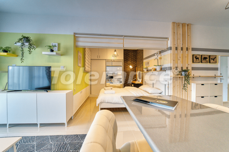 Квартира от застройщика в Фамагуста, Северный Кипр с бассейном: купить недвижимость в Турции - 85647