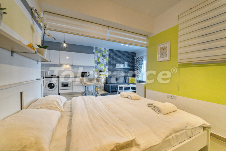 Квартира от застройщика в Фамагуста, Северный Кипр с бассейном: купить недвижимость в Турции - 85651