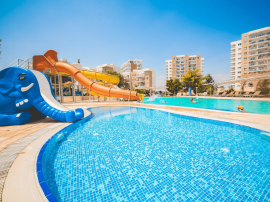 Квартира от застройщика в Фамагуста, Северный Кипр с бассейном: купить недвижимость в Турции - 85659