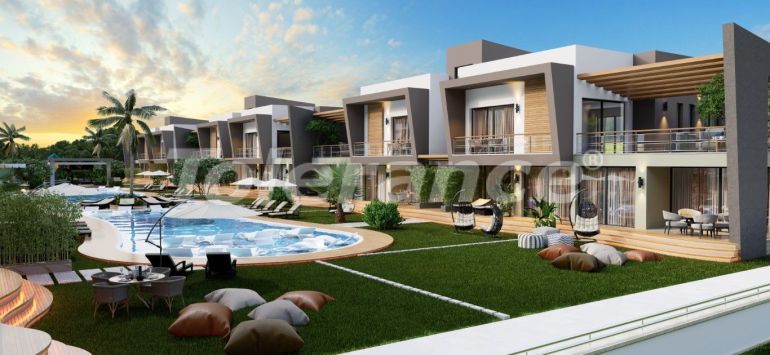 Квартира от застройщика в Фамагуста, Северный Кипр с бассейном в рассрочку: купить недвижимость в Турции - 85870
