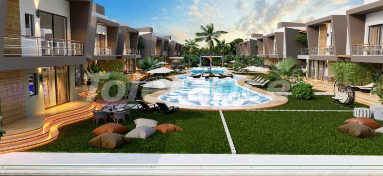 Квартира от застройщика в Фамагуста, Северный Кипр с бассейном в рассрочку: купить недвижимость в Турции - 85874