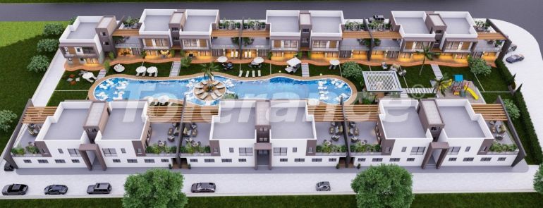 Квартира от застройщика в Фамагуста, Северный Кипр с бассейном в рассрочку: купить недвижимость в Турции - 85901