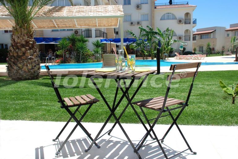 Квартира в Фамагуста, Северный Кипр вид на море с бассейном: купить недвижимость в Турции - 85964